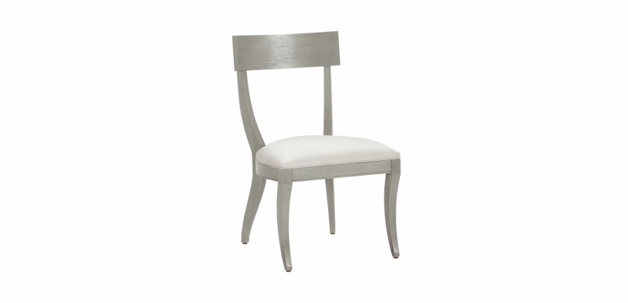 DINING Ethan Allen Side Chairs | Klismos Oak Dining Side Chair