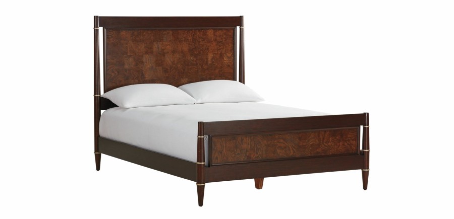 BEDROOM Ethan Allen Wood and Metal Beds | Clement Bed