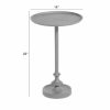 LIVING Ethan Allen | Rinna Pedestal Accent Table