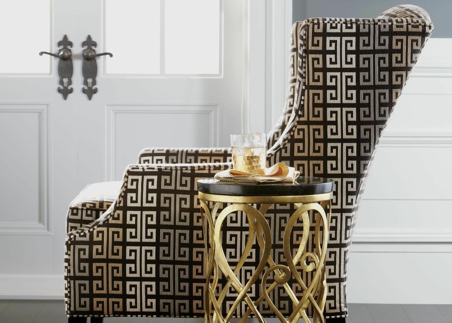 LIVING Ethan Allen High Performance Fabrics | Tarlo Onyx Fabric By The Yard