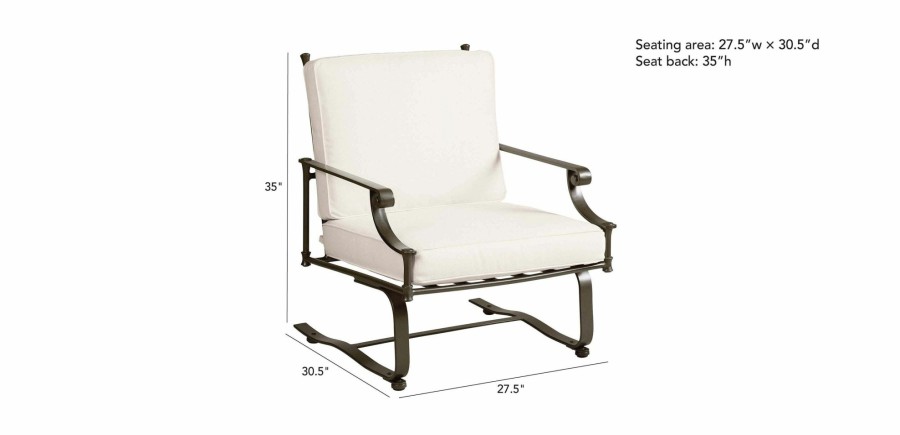 OUTDOOR Ethan Allen Biscayne | Biscayne Motion Chair