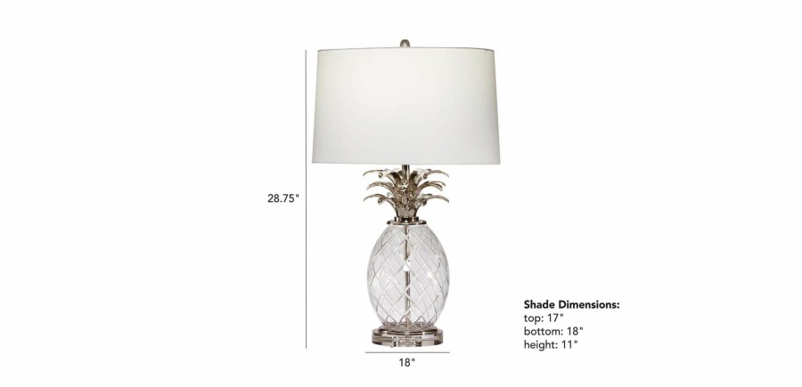 LIGHTING Ethan Allen | Pineapple Table Lamp