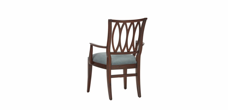 DINING Ethan Allen Arm & Host Chairs | Colette Armchair