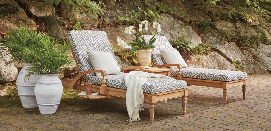 OUTDOOR Ethan Allen Millbrook | Millbrook Chaise