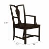 DINING Ethan Allen Arm & Host Chairs | Maddox Dining Armchair, Wood Seat