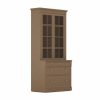 HOME OFFICE Ethan Allen | Continental File Bookcase, Glass Doors