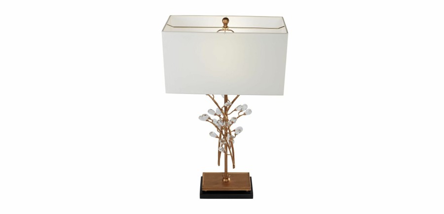 LIGHTING Ethan Allen | Clara Crystal Table Lamp