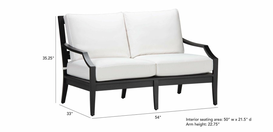 OUTDOOR Ethan Allen Nod Hill | Nod Hill Loveseat