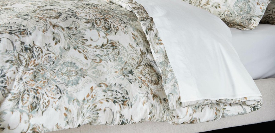 BEDROOM Ethan Allen Duvet Covers | Travale Printed Duvet Cover And Sham