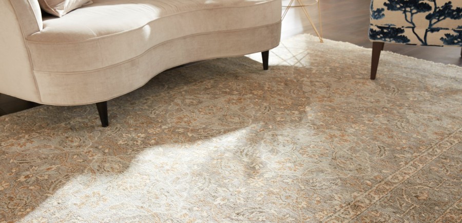 RUGS & FLOORING Ethan Allen | Heathered Traditional Rug