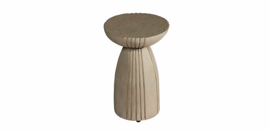 Outdoor Accessories Ethan Allen | Tobin Concrete Accent Table