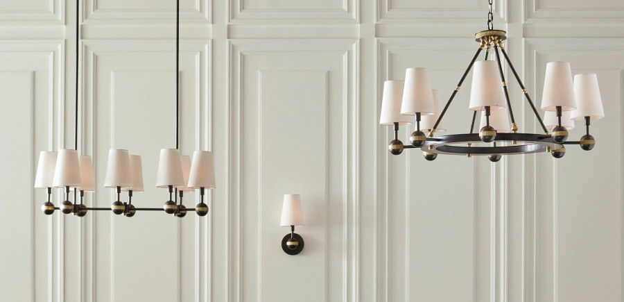 LIGHTING Ethan Allen | Cambridge Linear Chandelier