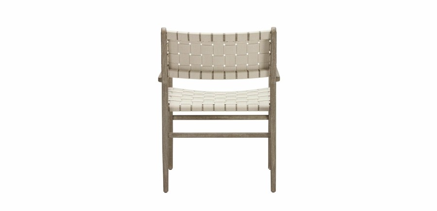 OUTDOOR Ethan Allen Arm & Host Chairs | Marteena Dining Armchair