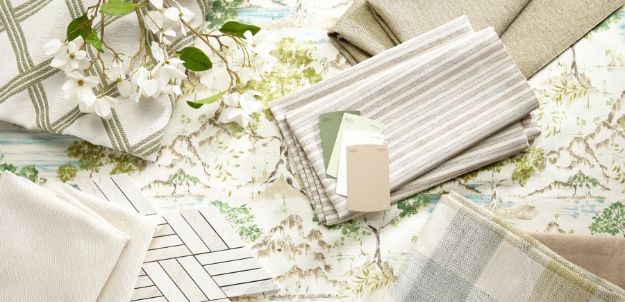 Outdoor Accessories Ethan Allen Fabrics | Eden Willow Fabric By The Yard