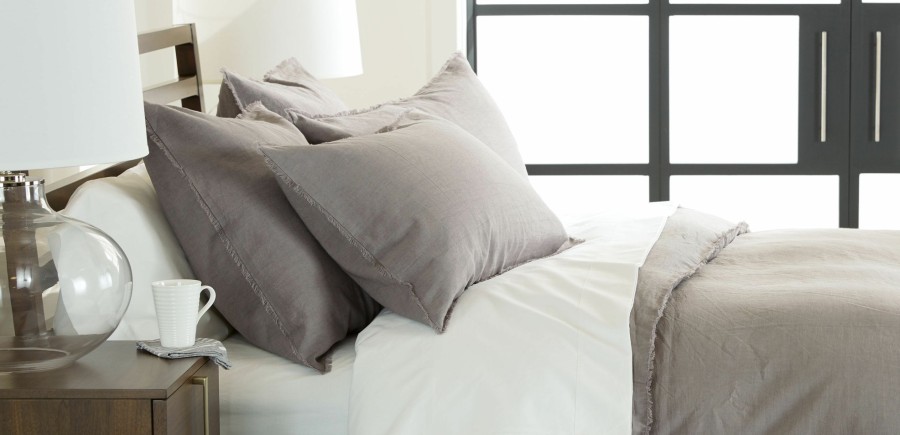 BEDROOM Ethan Allen Duvet Covers | Gray Callyn Duvet Cover And Shams