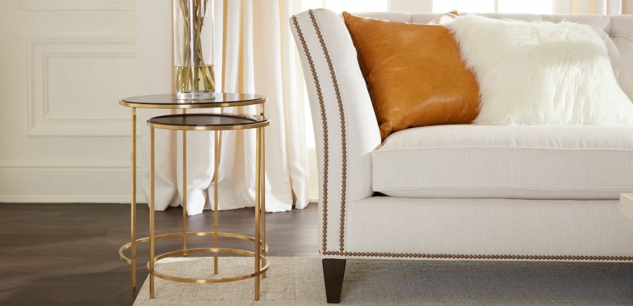 LIVING Ethan Allen | Nayeli Round Nesting Tables