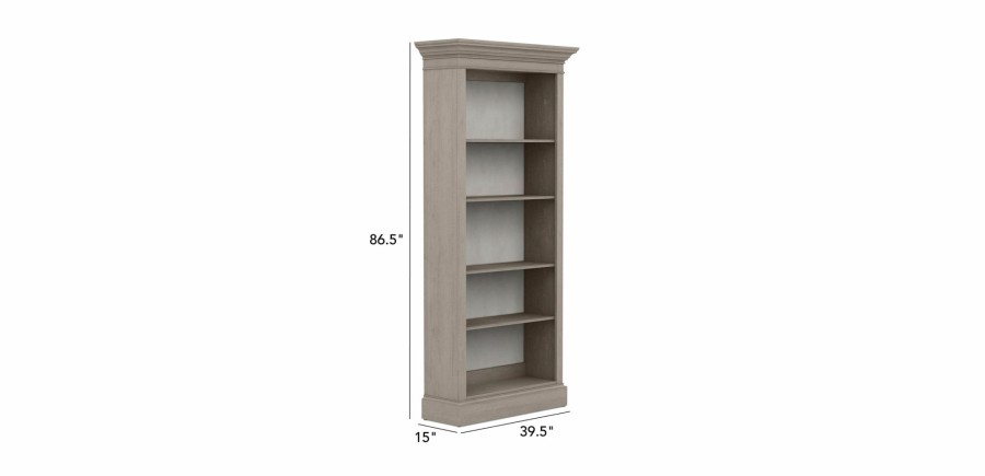 HOME OFFICE Ethan Allen Bookcases | Villa Tall Bookcase