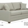 LIVING Ethan Allen Fabric Sofas | Bennett Track-Arm Sofa, Quick Ship