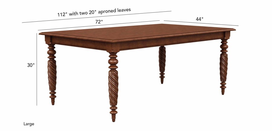 DINING Ethan Allen | Livingston Dining Table