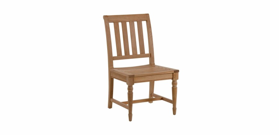 OUTDOOR Ethan Allen Millbrook | Millbrook Wood-Seat Side Chair