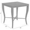 LIVING Ethan Allen | Gracie End Table, Dark Sable