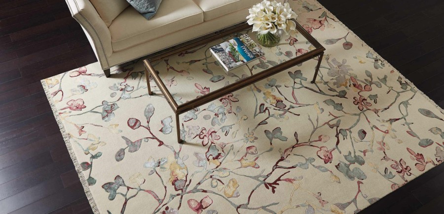 RUGS & FLOORING Ethan Allen | Anara Floral Rug