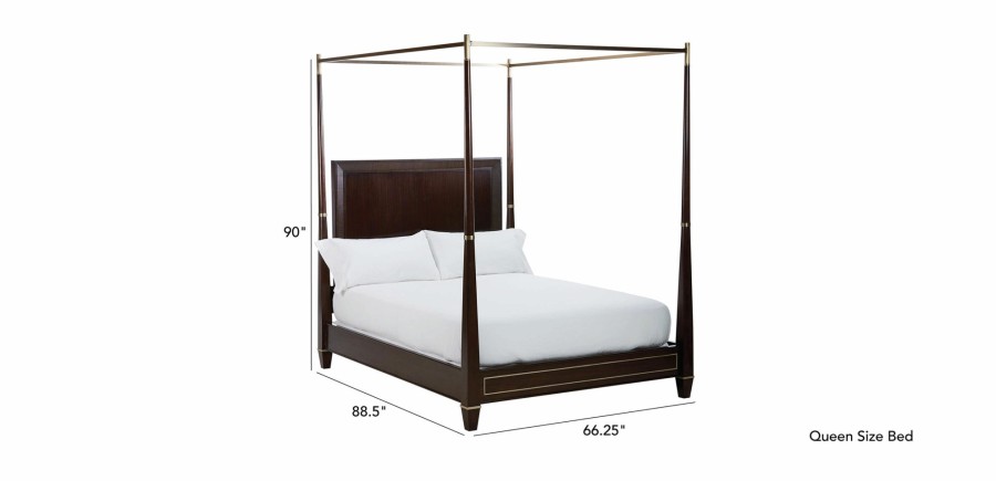 BEDROOM Ethan Allen Wood and Metal Beds | Andover Poster Bed