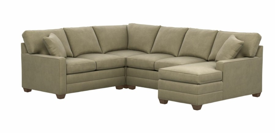 LIVING Ethan Allen | Bennett Track-Arm Four-Piece Sectional With Chaise