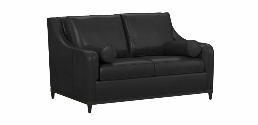 LIVING Ethan Allen Leather Sofas | Odell Leather Sofa