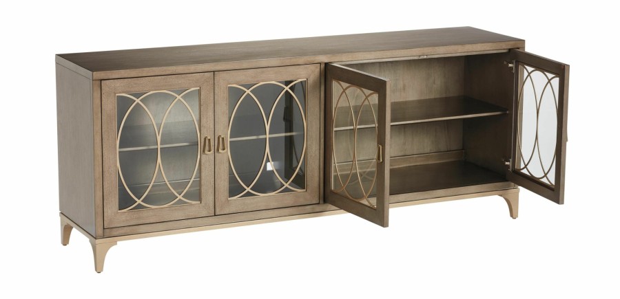 LIVING Ethan Allen | Alldrich Media Cabinet