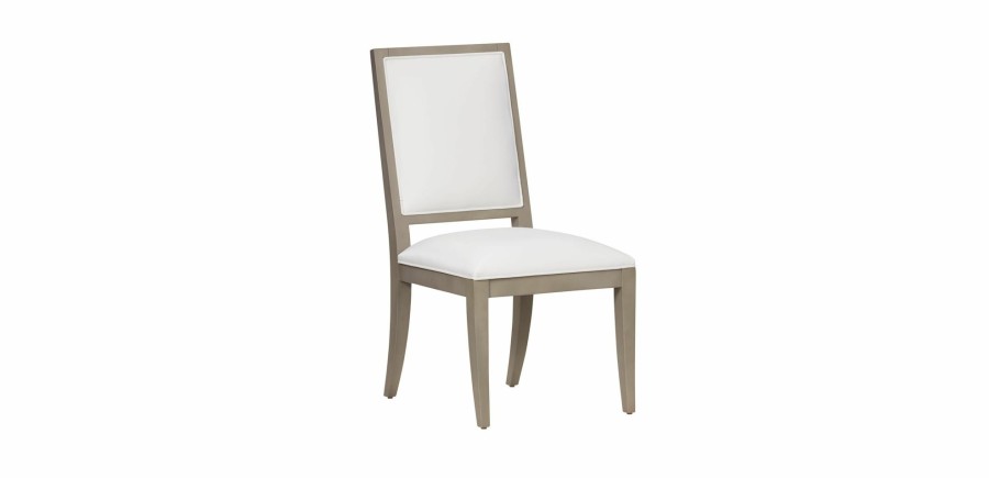 DINING Ethan Allen Side Chairs | Grayson Leather Dining Side Chair