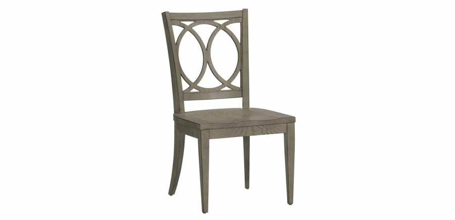 DINING Ethan Allen Side Chairs | Cyra Dining Side Chair, Wood Seat