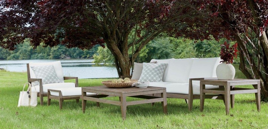 OUTDOOR Ethan Allen Bridgewater Cove | Bridgewater Cove Teak Side Table