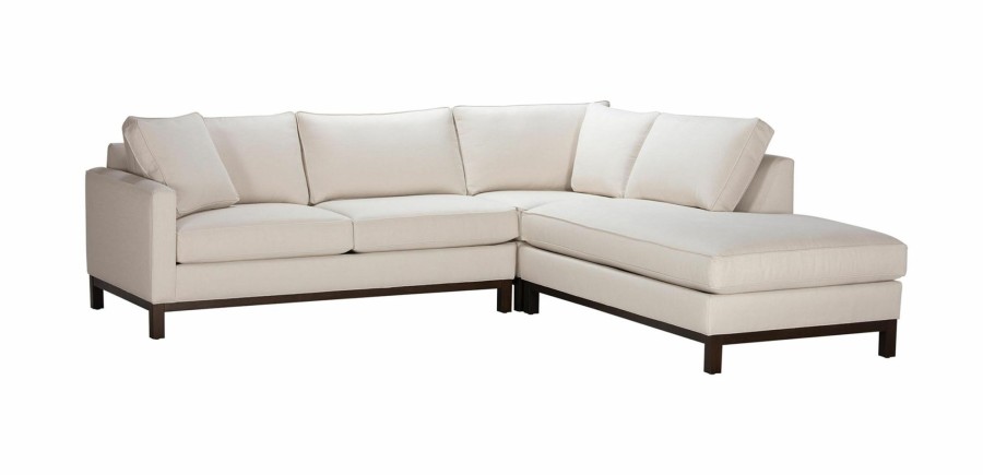 LIVING Ethan Allen | Melrose Too Three-Piece Open End Sectional