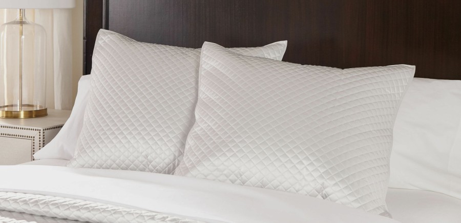 BEDROOM Ethan Allen Quilts & Comforters | Salena Quilted Coverlet And Shams, Pearl