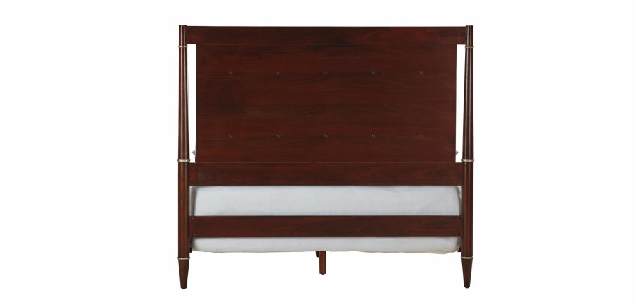 BEDROOM Ethan Allen Wood and Metal Beds | Clement Upholstered Panel Bed