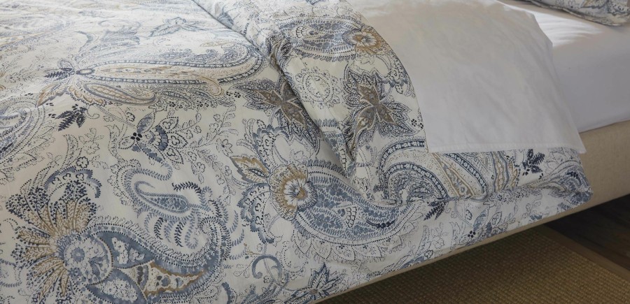 BEDROOM Ethan Allen Duvet Covers | Brodey Paisley Duvet Cover And Sham