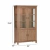 DINING Ethan Allen Display Cabinets | Parnell Tall Display Cabinet