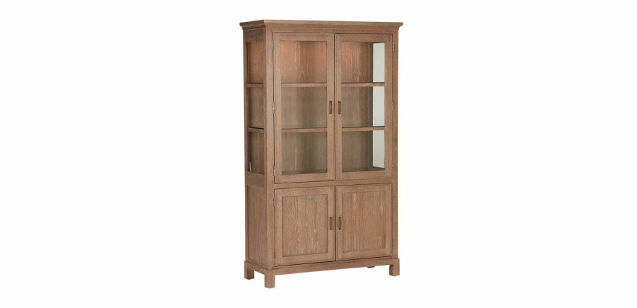 DINING Ethan Allen Display Cabinets | Parnell Tall Display Cabinet