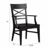 DINING Ethan Allen Arm & Host Chairs | Blake Wood-Seat Armchair