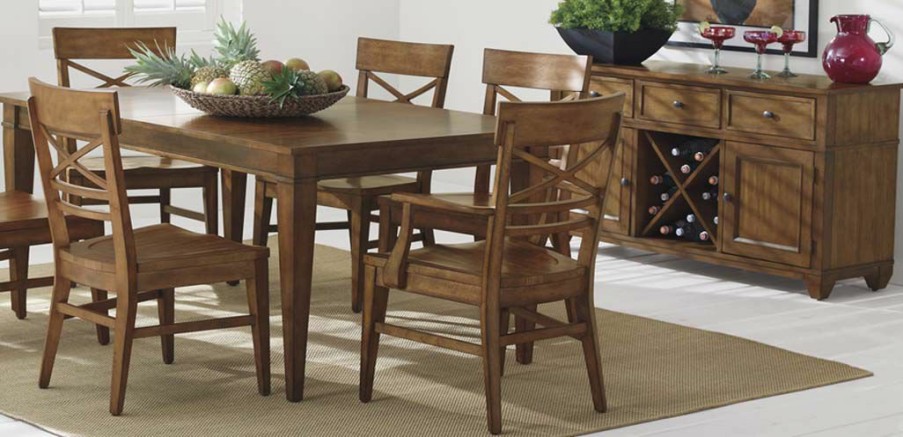 DINING Ethan Allen Arm & Host Chairs | Blake Wood-Seat Armchair