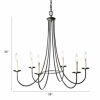 LIGHTING Ethan Allen | Six-Light Chandelier