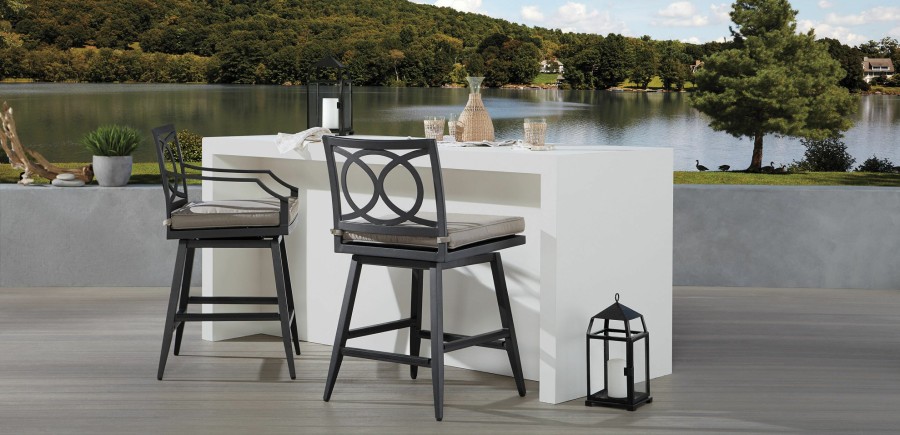 OUTDOOR Ethan Allen Nod Hill | Nod Hill Counter Stool