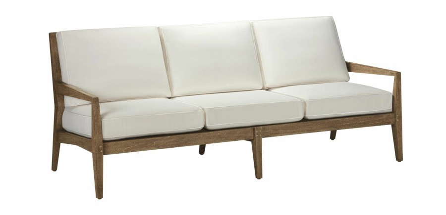 OUTDOOR Ethan Allen Bridgewater Cove | Bridgewater Cove Teak Sofa