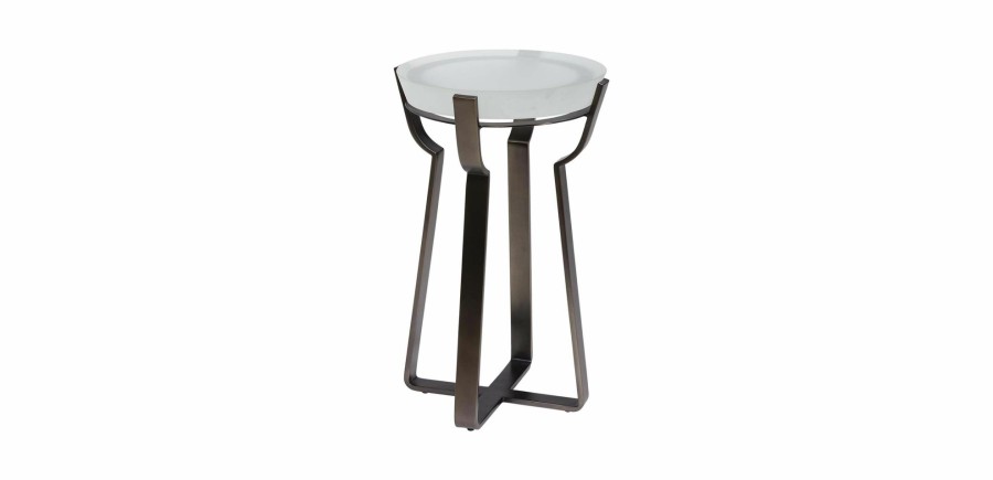 LIVING Ethan Allen | Sabina Crystal Accent Table