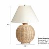 LIGHTING Ethan Allen | Seagrass Table Lamp