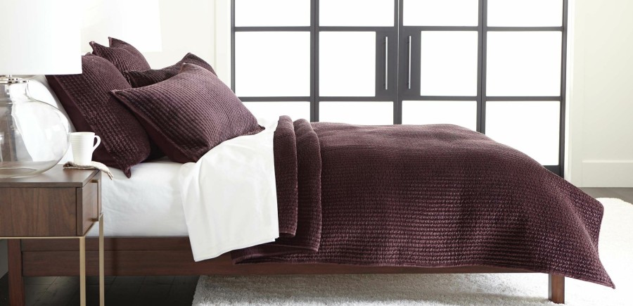 BEDROOM Ethan Allen Quilts & Comforters | Velvet Beet Quilt And Shams