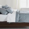 BEDROOM Ethan Allen Duvet Covers | Salena Solid Duvet Cover And Shams, Mist Blue