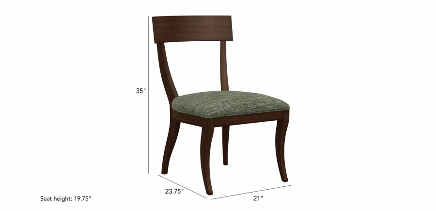 DINING Ethan Allen Side Chairs | Klismos Side Chair