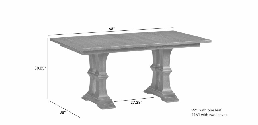 DINING Ethan Allen | Piermont Extension Dining Table